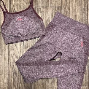 Gymshark Highwaisted Flex Set XS